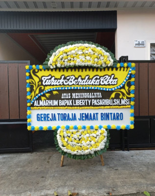 Papan Bunga Duka di Cikeusik
