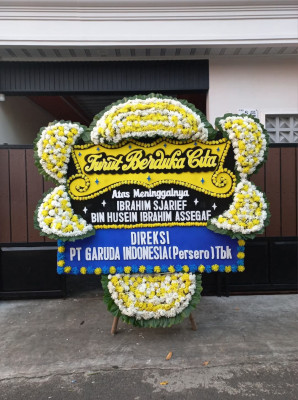 Papan Bunga Duka di Cikeusik