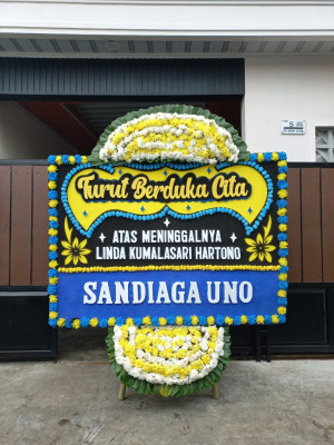 Papan Bunga Duka di Cikeusik